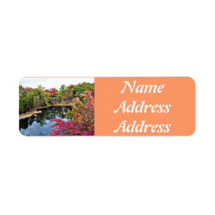 Missouri Fall Photo Personalised Address Labels