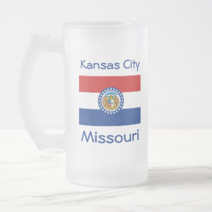 Missouri Flag Map City Mug