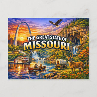 Missouri Greetings Postcard