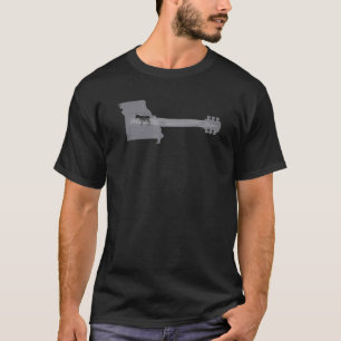 Missouri Guitarist Musician Music Player Guitar 6- T-Shirt
