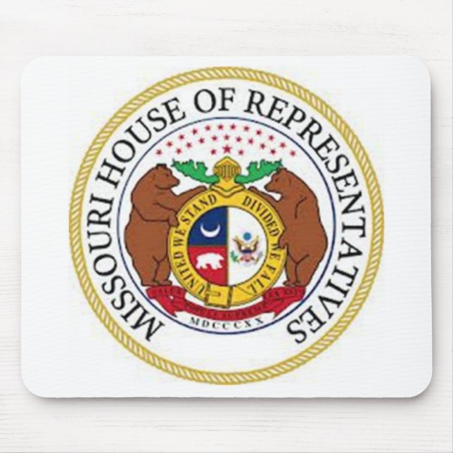 MISSOURI HOUSE of REPRESENTATIVES Mouse Mat (Front)