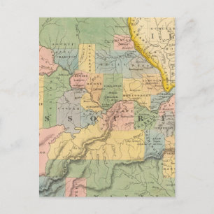 Missouri, Illinois Postcard
