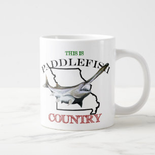 Missouri Is Paddlefish Country Large Coffee Mug
