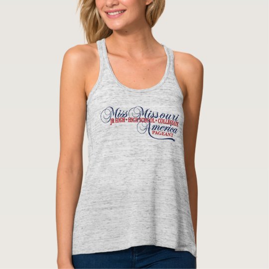 Missouri JH,HS,CA Flowy Racerback Tank! Tank Top