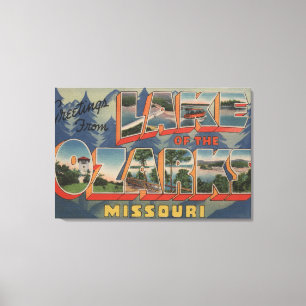 Missouri - Lake of the Ozarks 2 Canvas Print