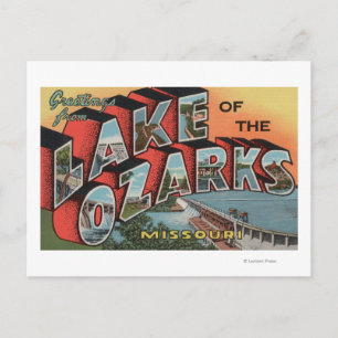 Missouri - Lake of the Ozarks 2 Postcard