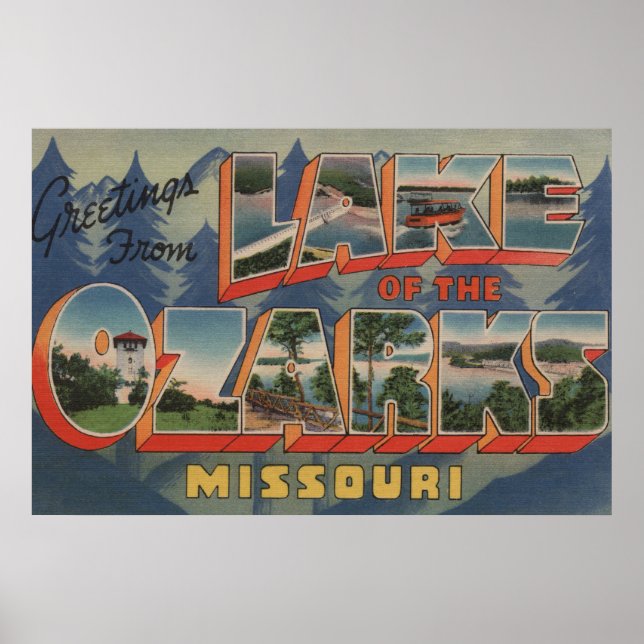 Missouri - Lake of the Ozarks 2 Poster (Front)