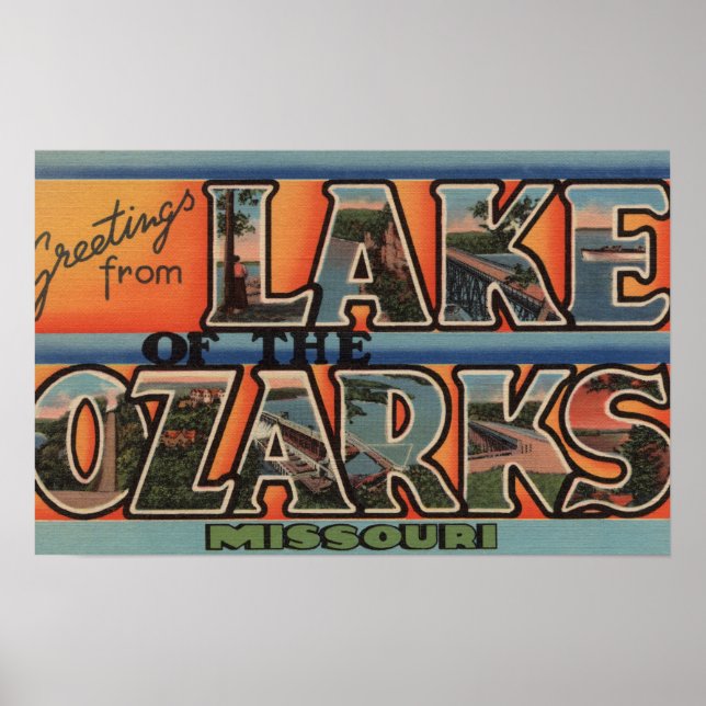 Missouri - Lake of the Ozarks 3 Poster (Front)