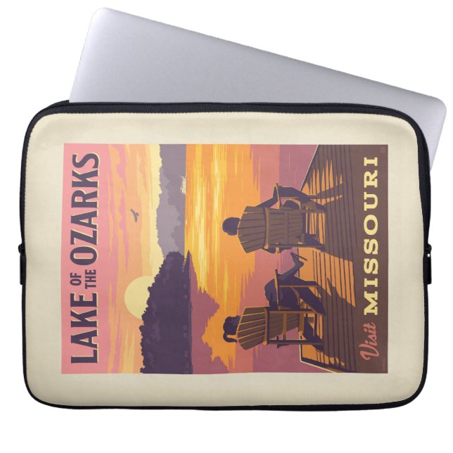 Missouri | Lake of the Ozarks Laptop Sleeve (Front)