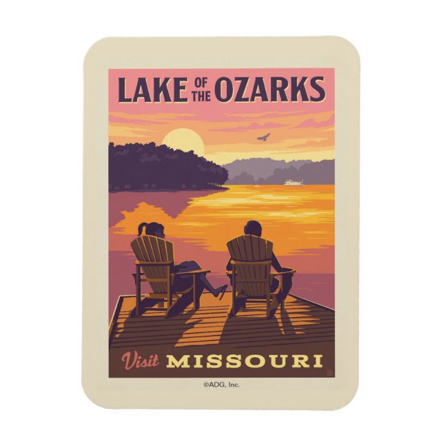 Missouri | Lake of the Ozarks Magnet (Vertical)
