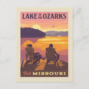 Missouri   Lake of the Ozarks Postcard