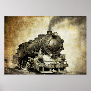 MISSOURI LOCOMOTIVE NO. 334 1939 POSTER