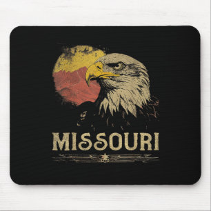Missouri - love nature vintage hiking 70s 80s mouse mat