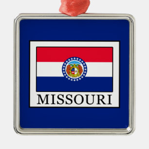 Missouri Metal Tree Decoration