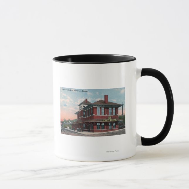 Missouri Pacific Railroad Depot Mug (Right)