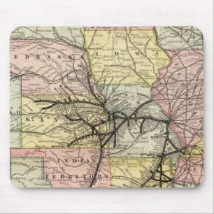 Missouri Pacific Railway Mouse Mat