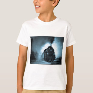 Missouri Pacific Steam Passenger Cyan T-Shirt