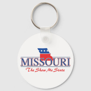 Missouri Patriotic Keychain