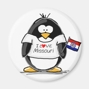 Missouri penguin magnet