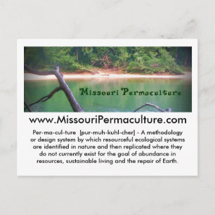 Missouri Permaculture Postcard