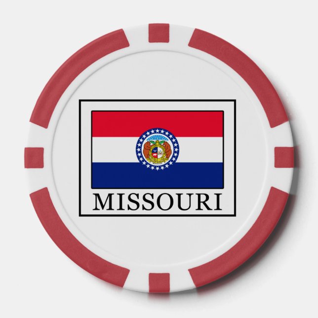Missouri Poker Chips (Front)