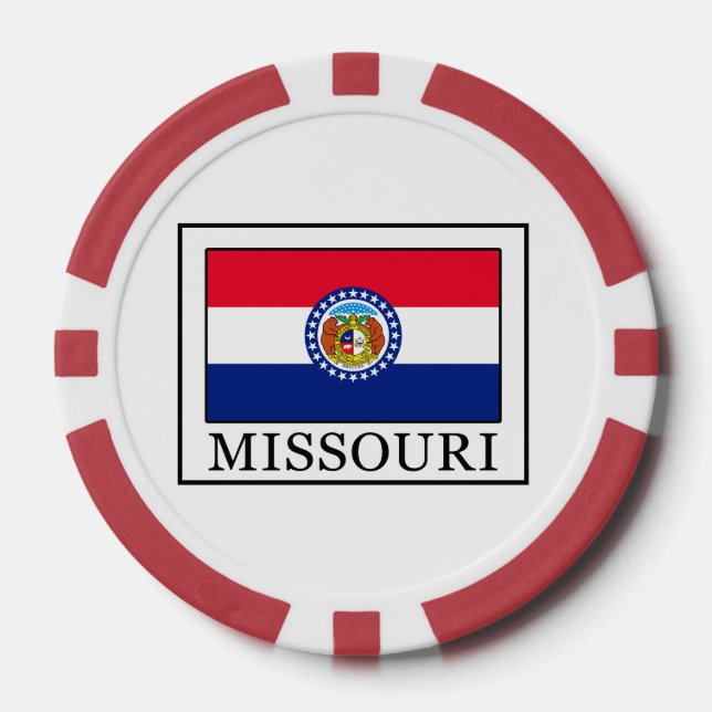 Missouri Poker Chips (Front)