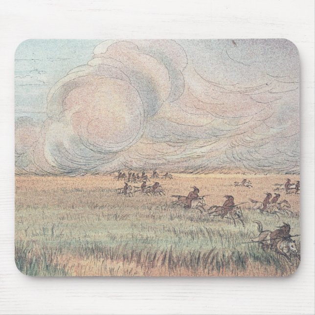 Missouri prairie fire mouse mat (Front)
