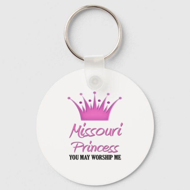 Missouri Princess Key Ring (Front)