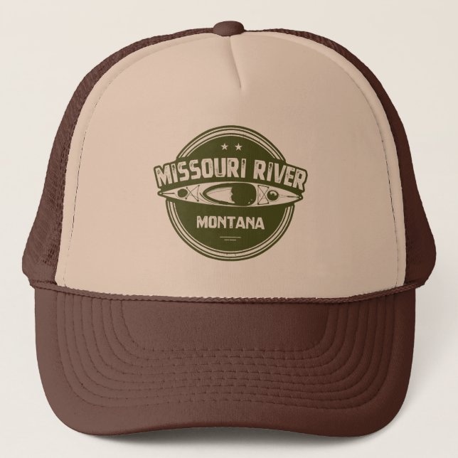 Missouri River, Montana Trucker Hat (Front)