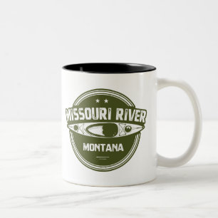 Missouri River, Montana Two-Tone Coffee Mug