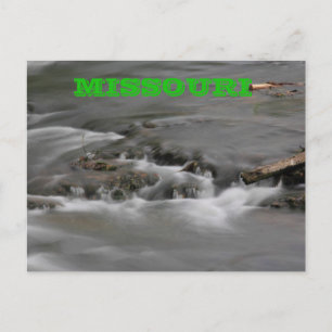 Missouri River Water POST CARD