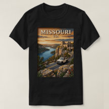 Missouri Road Trip Lake Ozarks Castle SUV Vintage