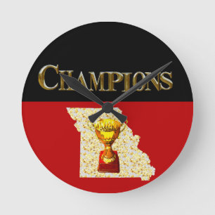 MISSOURI ROUND CLOCK