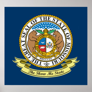 Missouri Seal Poster