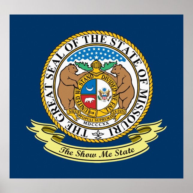 Missouri Seal Poster (Front)