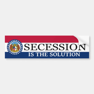 Missouri Secession Bumper Sticker