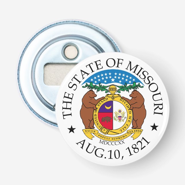 Missouri sign bottle opener (Front)