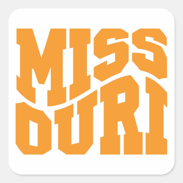 Missouri Square Sticker (Front)