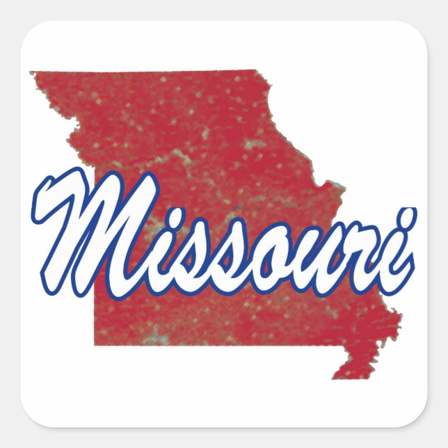 Missouri Square Sticker (Front)