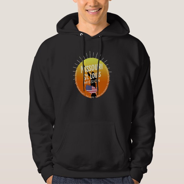 Missouri St Louis LDS Mission Missionary Hoodie (Front)