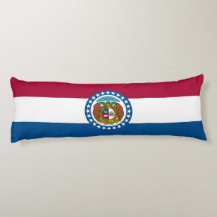 Missouri State Flag Body Cushion