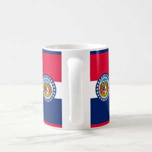 Missouri State Flag Design Coffee Mug