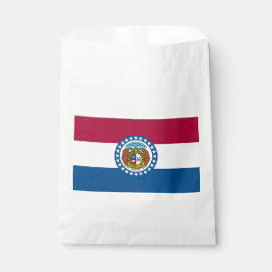 Missouri State Flag Favour Bags