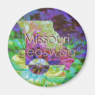 Missouri State Geocaching Supplies Magnet Geoswag