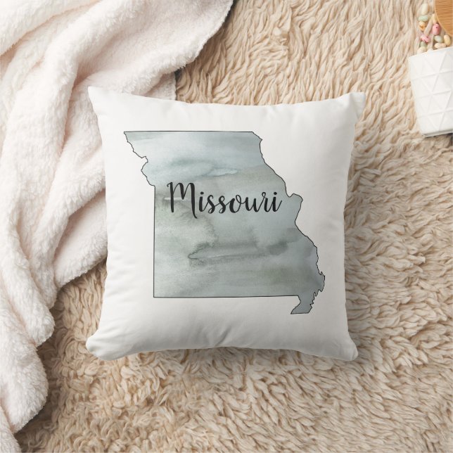 Missouri State Illustration Art Cushion (Blanket)