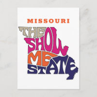 Missouri State Nickname Word Art