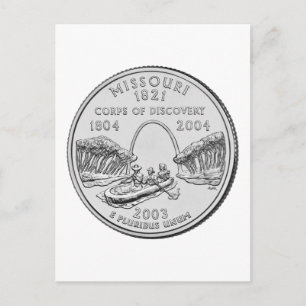 Missouri State Quarter Postcard