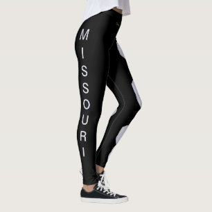 Missouri State White Hawthorn Flower Leggings