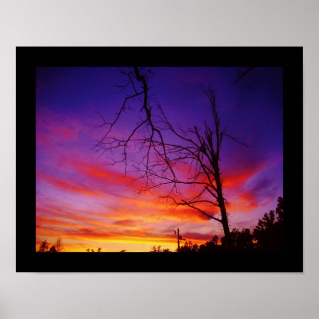 Missouri sunset poster (Front)