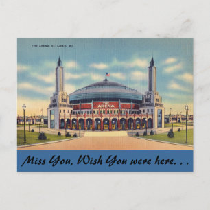 Missouri, The Arena, St. Louis Postcard